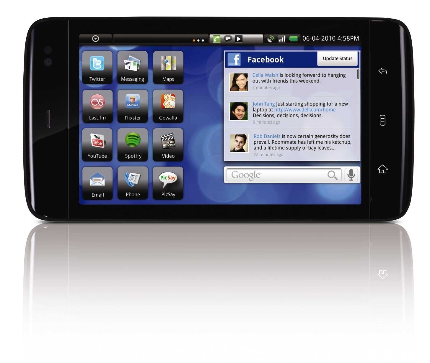 Ремонт планшета DELL Streak Mini 5